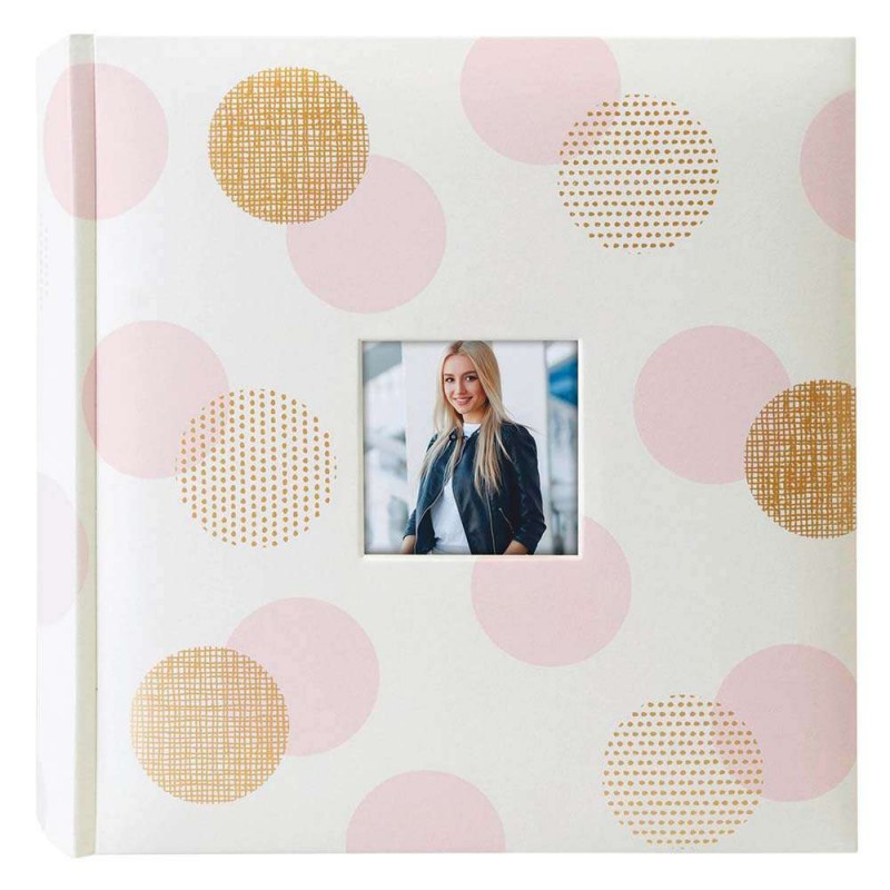 Photo Album ZEP Elena gold/pink, 24x24 cm, 20 pages NZ2420G ZEP D-546982
