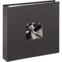 Photo album for pictures Hama Fine Art Memo, grey, 10x15 cm, 160 pictures, 80 white pages, 1704