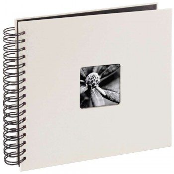 Photo Album Hama Fine Art, Spiral, Chalk, 28x24 cm, 50 black pages, 2108