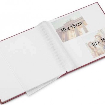 Photo Album Hama Fine Art, Spiral, bordeaux, 28x24 cm, 50 white pages, 1965