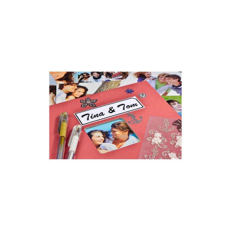 Photo Album Hama Fine Art Spiral, flamingo, 24x17 cm, 50 black pages, 2555 Hama D-393745