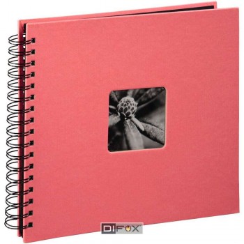 Photo Album Hama Fine Art, Wire-O, flamingo, 28x24 cm, 50 black pages, 2556