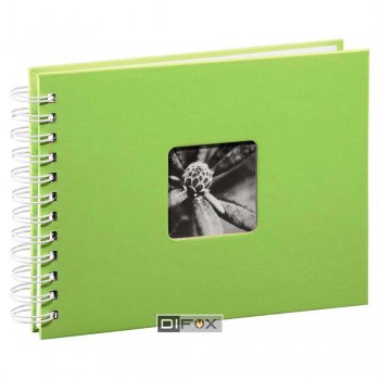 Foto album za slike Hama Fine Art, špiralni, kivi, 24x17 cm, 50 belih strani, 2114 Foto album za slike Hama Fine Art, špiralni, kivi, 24x17 cm, 50 belih strani, 2114