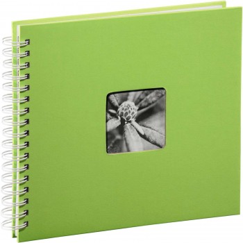 Photo Album Hama Fine Art, Spiral, kiwi, 28x24 cm, 50 white pages, 2115