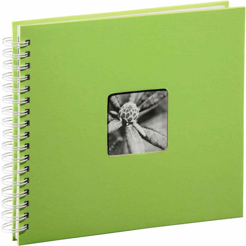 Photo Album Hama Fine Art, Spiral, kiwi, 36x32 cm, 50 white pages, 2116 Hama D-160736