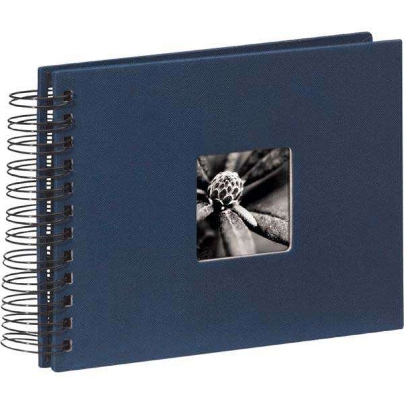 Photo Album Hama Fine Art, Spiral, blue, 24x17 cm, 50 black pages, 90152 Hama D-870030