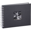 Photo Album Hama Fine Art, Spiral, grey, 24x17 cm, 50 white pages, 2111 Hama D-160701