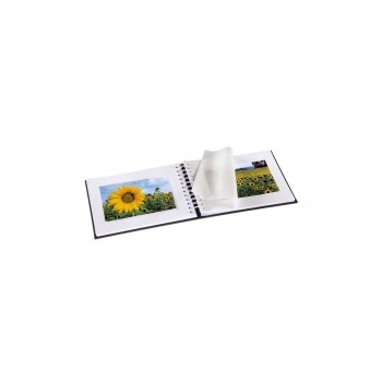 Foto album za slike Hama Fine Art, špiralni, siv, 24x17 cm, 50 belih strani, 2111
