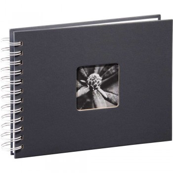 Photo Album Hama Fine Art, Spiral, grey, 28x24 cm, 50 white pages, 2112
