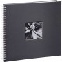 Photo Album Hama Fine Art, Spiral, grey, 36x32 cm, 50 white pages, 2113