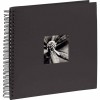 Photo Album Hama Fine Art, Spiral, black, 36x32 cm, 50 black pages, 90140
