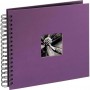 Photo Album Hama Fine Art, Spiral, purple, 28x24 cm, 50 black pages, 94876