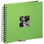 Foto album za slike Hama Fine Art, špiralni, Wire-O lime 28x24 cm, 50 črnih strani 2558
