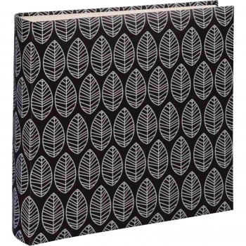 Photo Album Hama La Fleur Jumbo, black, 30x30 cm, 100 white pages, 2219 Photo Album Hama La Fleur Jumbo, black, 30x30 cm, 100 white pages, 2219