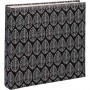 Photo Album Hama La Fleur Jumbo, black, 30x30 cm, 100 white pages, 2219
