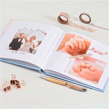Foto album za slike Hama Letterings Enjoy, 3893, 18x18cm, 30 belih strani