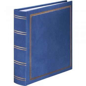 Photo Album Hama London, blue, 22x22,5cm, for photos 10x15 cm, 200 Photos, 7164 Photo Album Hama London, blue, 22x22,5cm, for photos 10x15 cm, 200 Photos, 7164