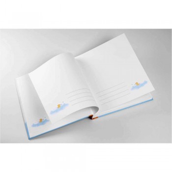 Foto album za slike Walther Baby By my side, oranžen, 28x30,5cm, 50 belih strani, UK277O