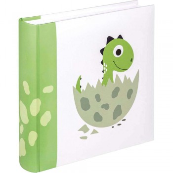 Photo album for pictures Walther Little Dino, 26x25cm, 80 white pages, Babyalbum FA-275