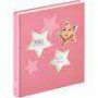 Photo album for pictures Walther Estrella, pink, 28x30,5cm, 50 white pages, Babyalbum UK133R