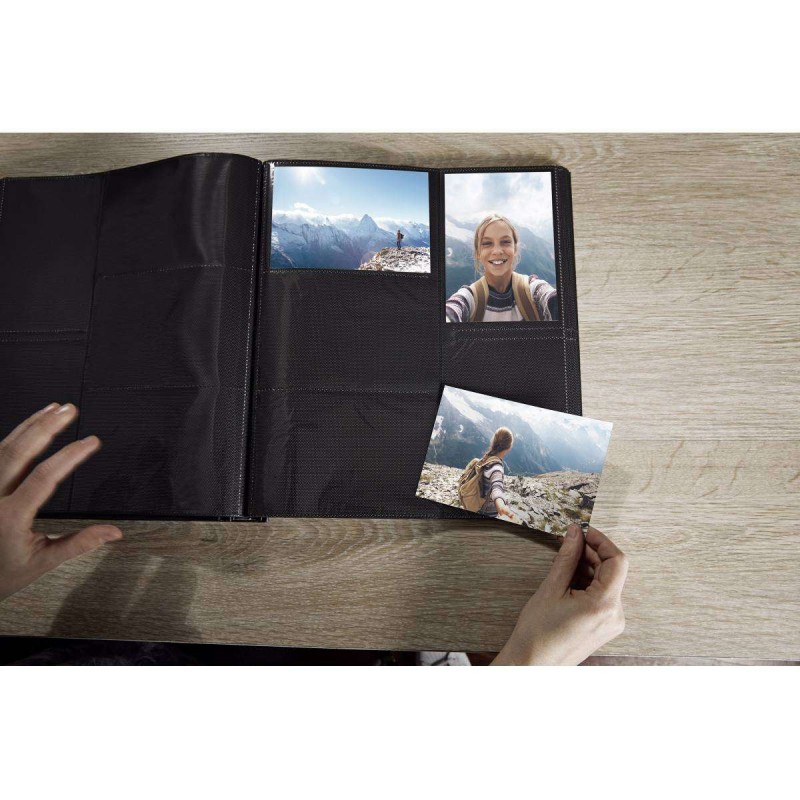 Photo Album Walther Fun ocean blue, 10x15cm, 400 Photos, Slip-In, pocket album, EA110U Walther D-566533
