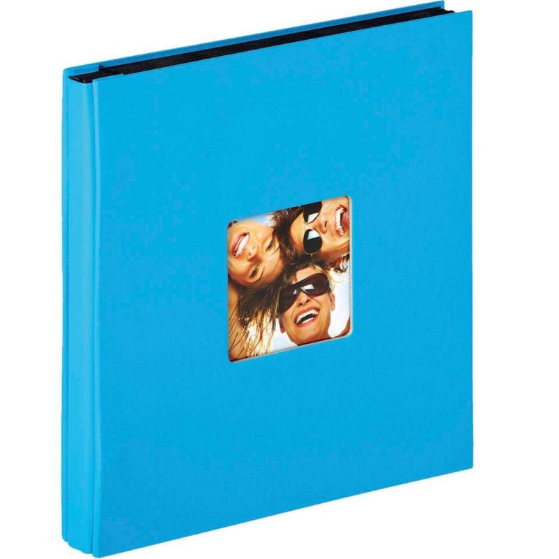 Photo Album Walther Fun ocean blue, 10x15cm, 400 Photos, Slip-In, pocket album, EA110U Walther D-566533