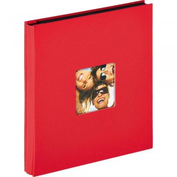 Photo Album Walther Fun red, 10x15cm, 400 Photos, Slip-In, pocket album, EA110R