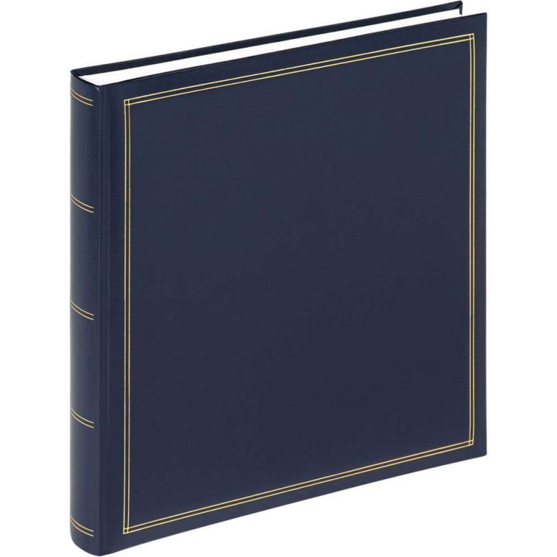 Photo album Walther Monza, blue, 34x33 cm, 60 Pages Bookbound, FA260L Walther D-524881