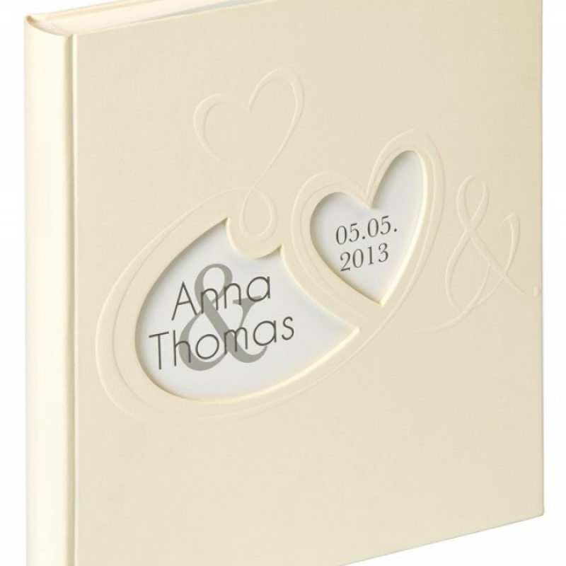 Photo Album Walther Passion Wedding 28x31cm,50 Pages book-bound, UH129 Walther D-000001