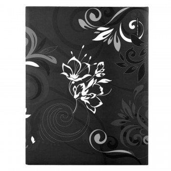 Photo Album ZEP Umbria, Black, 10x15cm, 100 photos, pocket album EB46100B