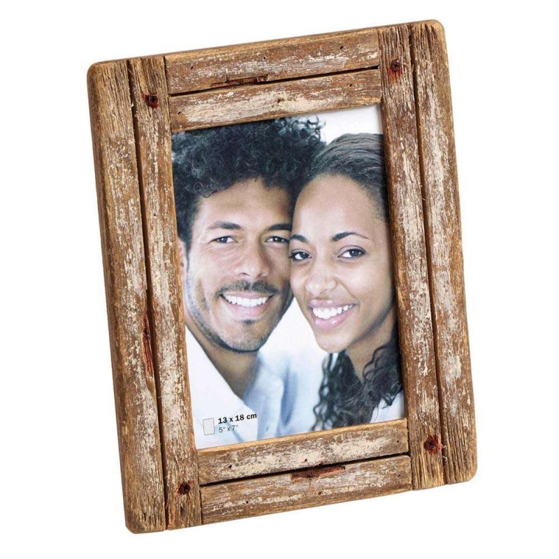 Photo frame Walther Dupla, 13x18cm, Wood, white/nature, YA318W Walther D-884457
