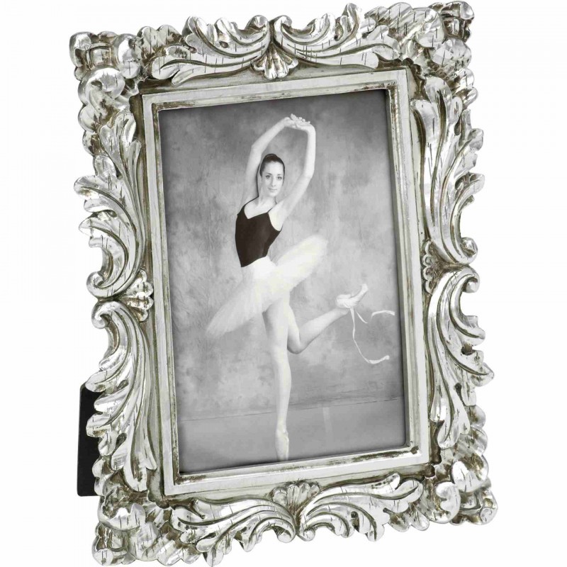 Photo frame Walther Saint Germain, 13x18cm, Resin Portrait, silver, QS318S Walther D-791077