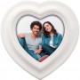 Photo frame ZEP Laica, 13x12cm, Wood Portait, white, Heart, LC368