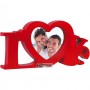 Photo frame ZEP Marabella Red LOVE, 10x10cm, Portrait, Z23R