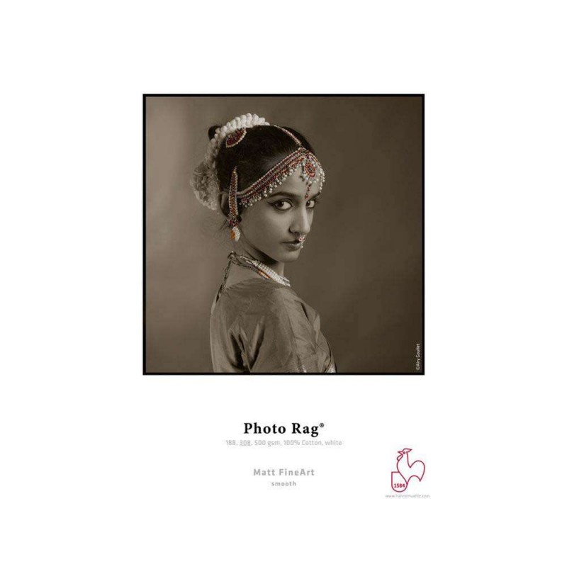 Foto papir Hahnemühle Photo Rag 10641619, bel, 308g, A4, 25 listov (D-462721)