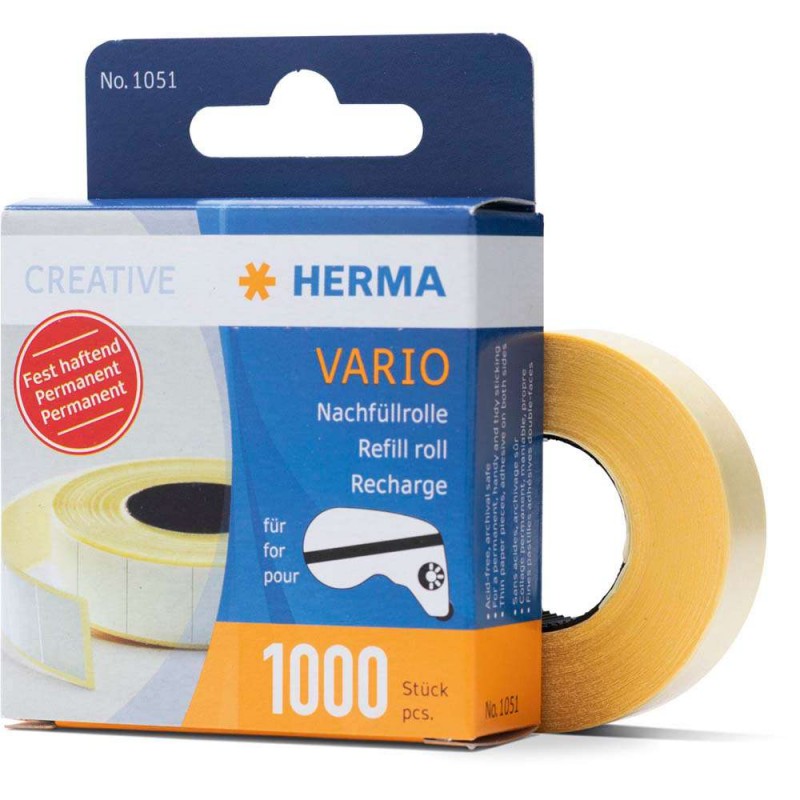 Foto vogali, nalepke Herma Hermafix Refill Pack za Vario Glue Dispenser 1051 Herma Foto vogali, nalepke Herma Hermafix Refill Pack za Vario Glue Dispenser 1051 Herma D-103671