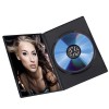 Hama Slim DVD ovitek za CD/DVD, črni, 7mm