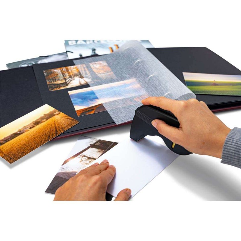 Herma Vario Glue Dispenser black 1030, za lepljenje foto vogalov, nalepk Herma D-750877
