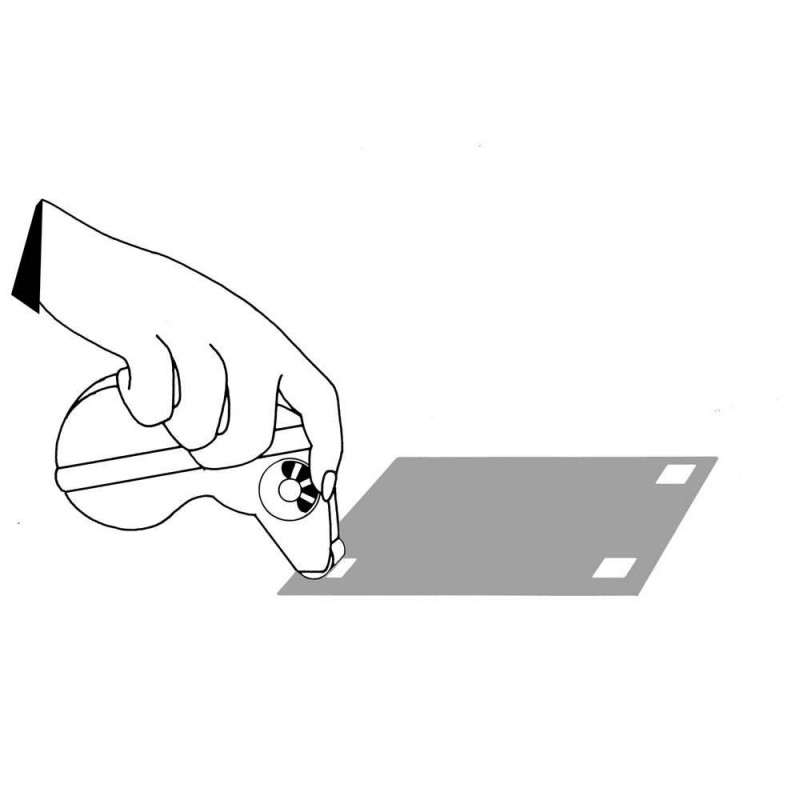 Herma Vario Glue Dispenser blue 1023, za lepljenje foto vogalov, nalepk (D-536233)