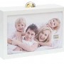 Deknudt Savings Box white 10x15 white wood, for one photo S66RR1, moneybox Deknudt Savings Box white 10x15 white wood, for one photo S66RR1, moneybox
