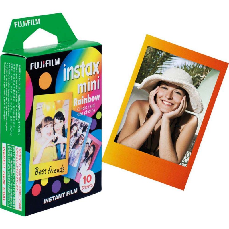 Fujifilm instax mini Film Rainbow frame - 10 sheets FujiFilm D-302262