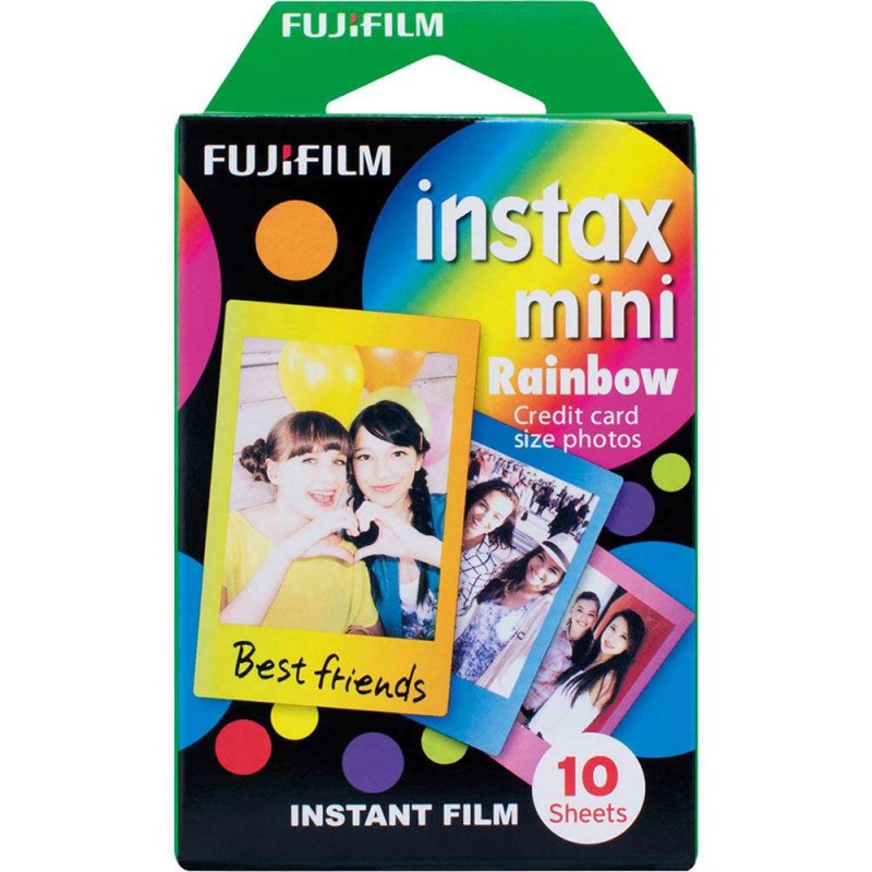 Fujifilm instax mini Film Rainbow frame - 10 sheets FujiFilm D-302262