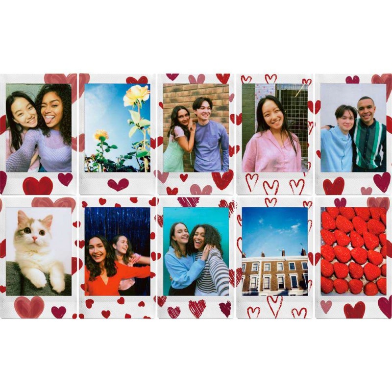 Fujifilm instax mini Film Heart frame - 10 sheets FujiFilm D-781762