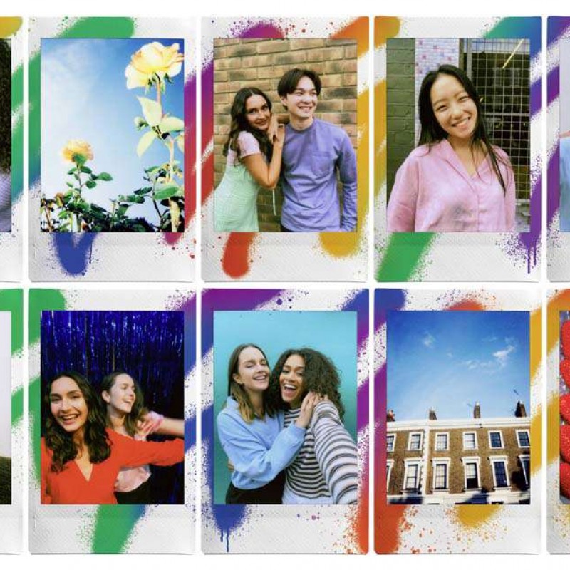 Fujifilm instax mini Film Spray Art frame - 10 sheets FujiFilm D-744739