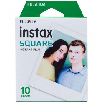 Instant film Fujifilm Instax Square Film z belim okvirjem - 10 listov Instant film Fujifilm Instax Square Film z belim okvirjem - 10 listov