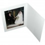 Daiber Portrait folders w. passepartout 15x20 cm, white matt