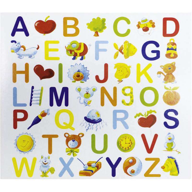 Folder, leaflet, childrens album ABC, for 2 photos 13x18 cm (space for additional photos) Daiber D-150297-1