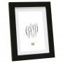 Photo frame Deknudt, 15x20, Wood, black with Passepartout S66KF2 P1