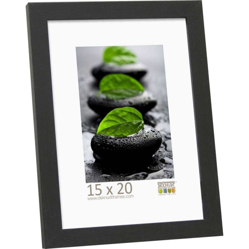 Okvir za fotografije Deknudt, 15x20, lesen, črn S44CF2 Deknudt Okvir za fotografije Deknudt, 15x20, lesen, črn S44CF2 Deknudt D-249559