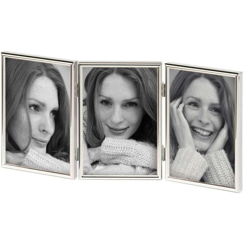 Okvir za fotografije Walther Chloe, 3 x 10cm x 15cm, srebrn, pokončen, WD315S Walther Okvir za fotografije Walther Chloe, 3 x 10cm x 15cm, srebrn, pokončen, WD315S Walther D-681303